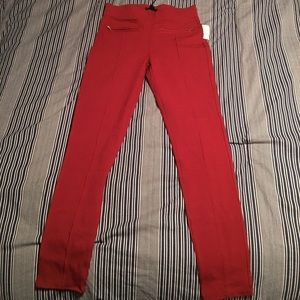 Rust Colored Ponte w. Zips